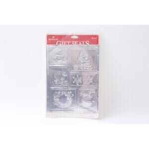 Gift Seals, Sticker Sheets Set, Christmas Design, Holiday, Craft, Decor, Card Ma